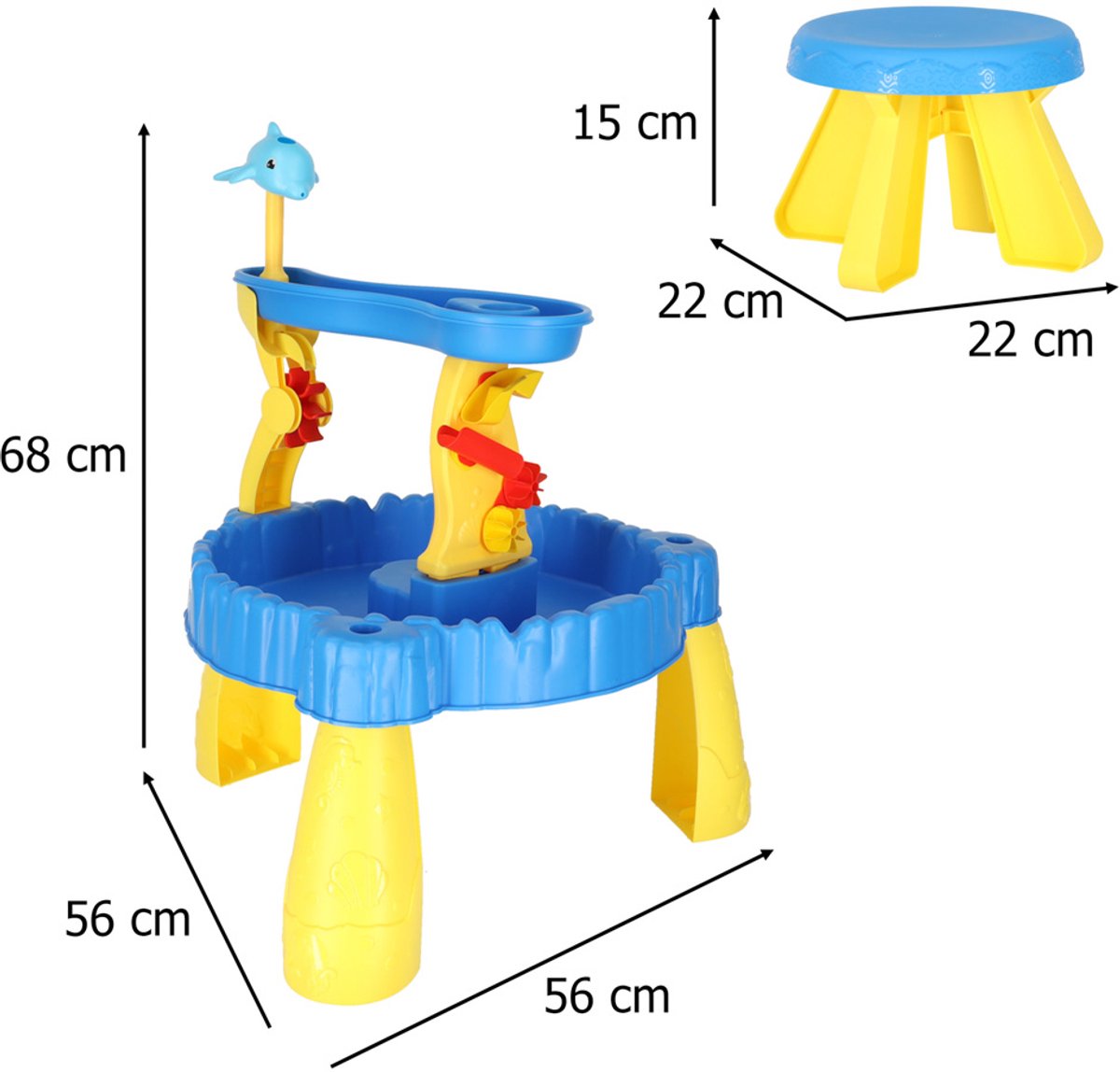 XL Beach Toys Zand- En Watertafel Met Accessoires 23-delig — afbeelding 2