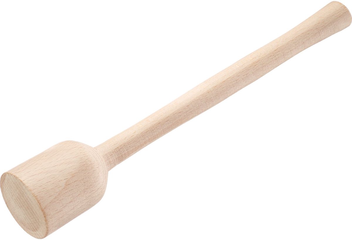 Westmark Aardappel- en Zuurkoolstamper – stevige handstamper, ideaal voor aardappelen, zuurkool of het fermenteren van voedsel, eenvoudig in gebruik – beukenhout handvat