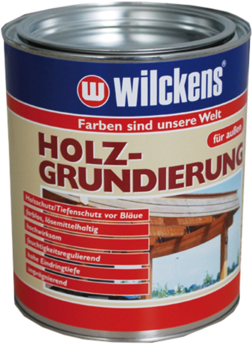 Wilckens Granit - Transparante Primerlak voor Hout - 2,5 l - Blik