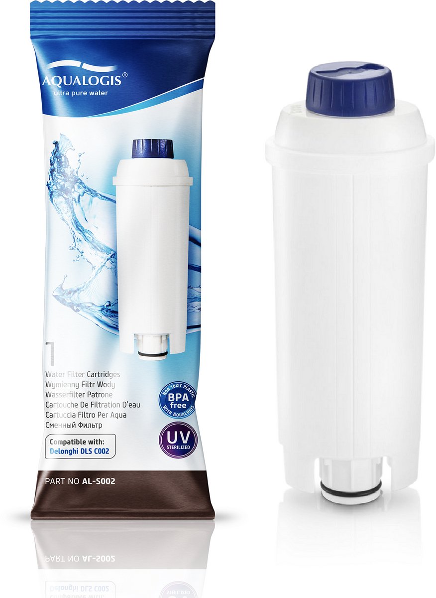 Aqualogis Waterfilter Geschikt voor De'longhi Ecam serie