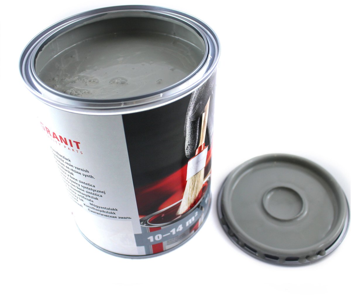 Wilckens Granit - Grijze Verf - RAL 7042 - 2.5 l - Synthetische Hars