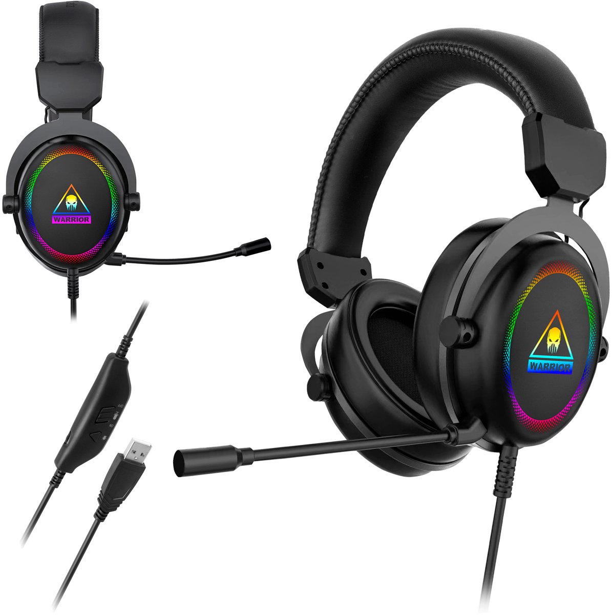Krüger&Matz GH-50 - Gaming Koptelefoon - USB - RGB - Microfoon