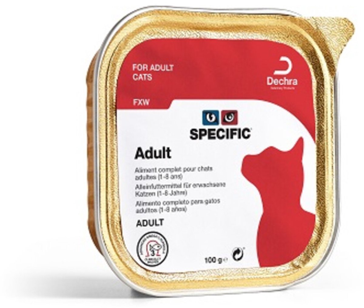 Specific - FXW Kattenvoer Nat Adult - 7 x 100 gr