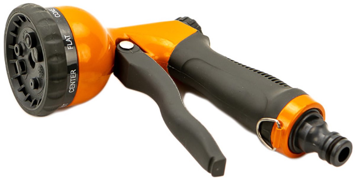 AGTECH - Metalen Tuinpistool - 8 Functies - Ergonomisch - Roestbestendig