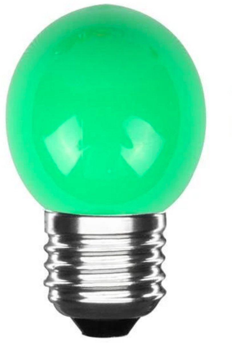 LED Kogellamp E27 Groen - 300 lumen - 3W - IP20 - G45 - 230V