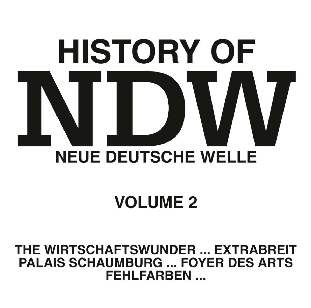 Various Artists - History Of NDW Vol. 2