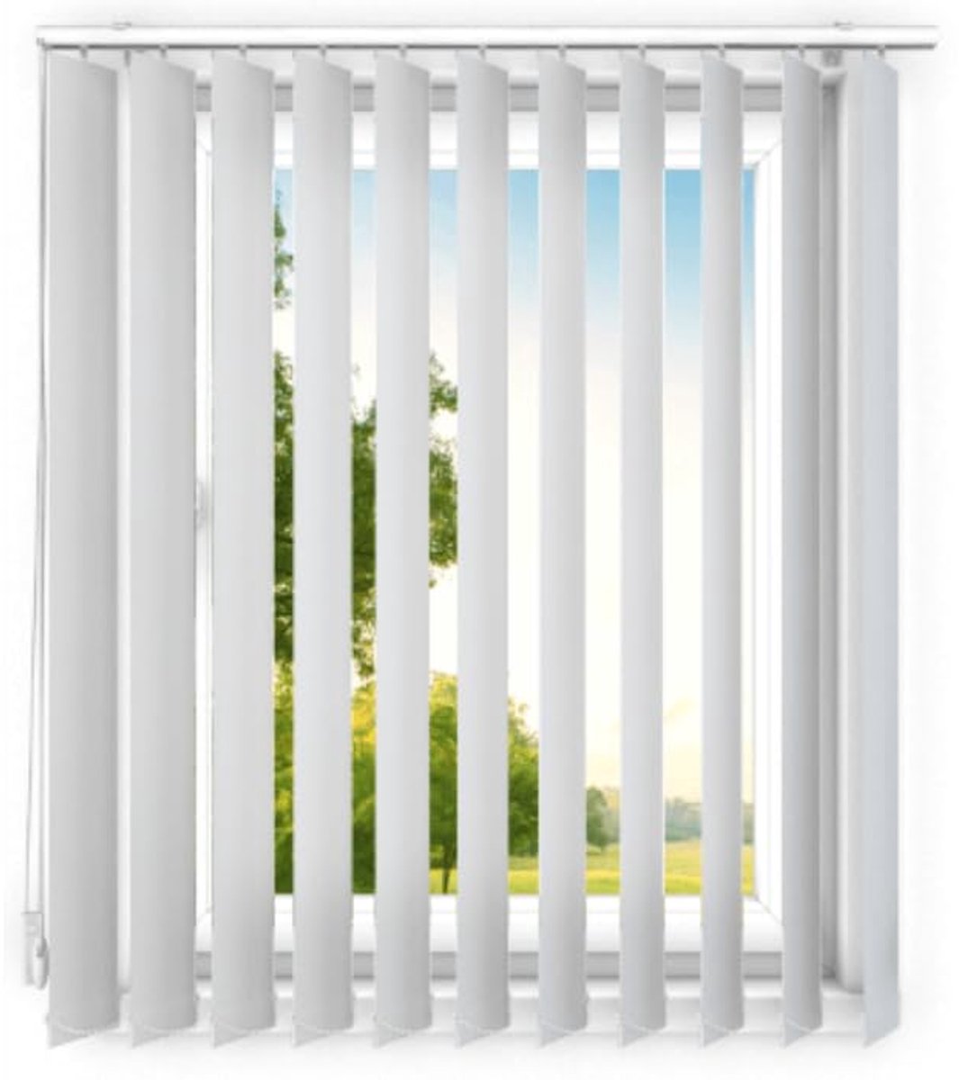 time4blinds - verticale lamellen - lamellen voor kantoorwerkplekken en voor thuis - Slaapk