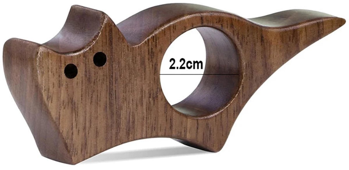 Houten Boekmerk - Natuurlijk Hout - Geen Chemische Stoffen - Schoolspullen - Voor Studenten - Model A1