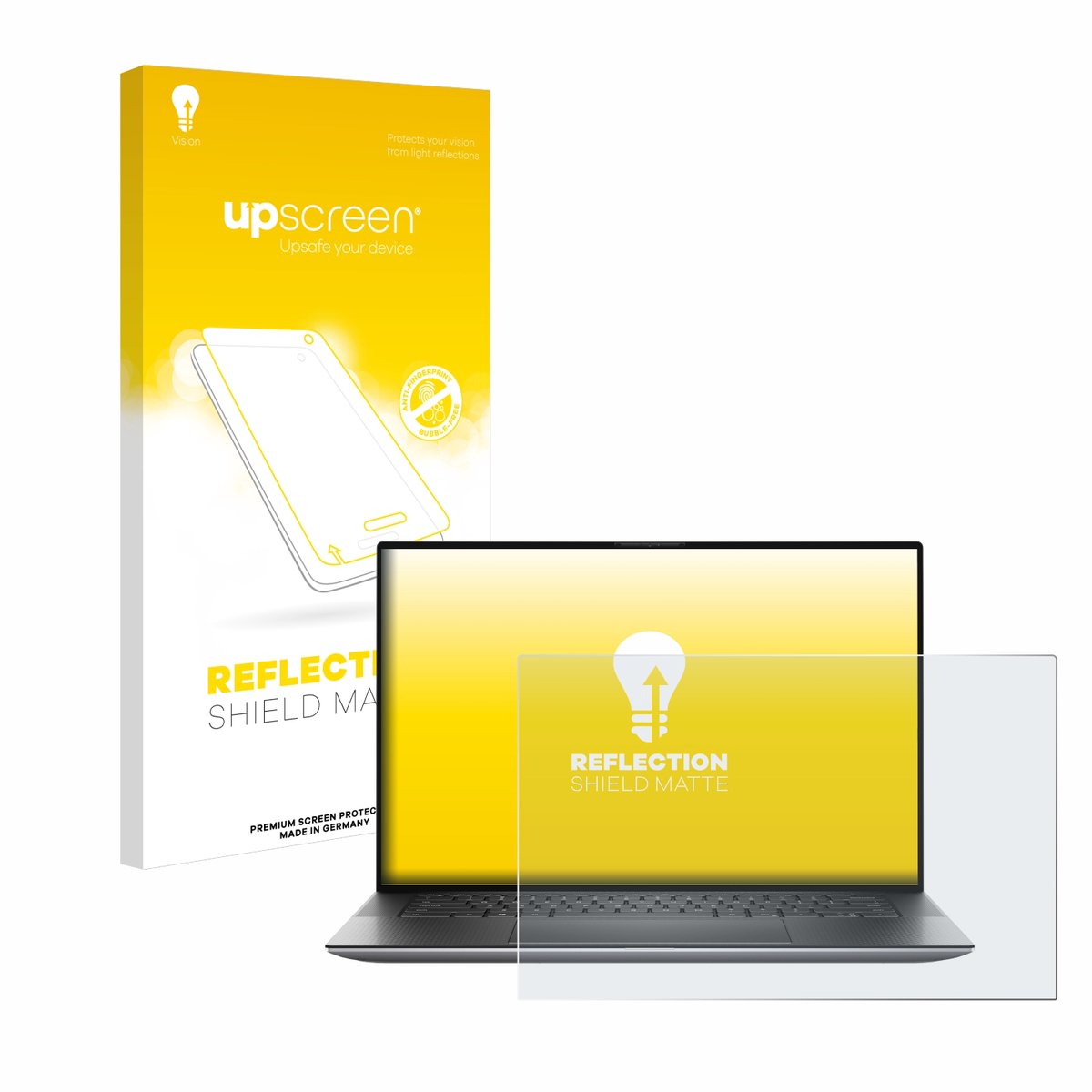 upscreen - Screenprotector voor Dell Precision 5560 - Folie Beschermfolie anti glare matte