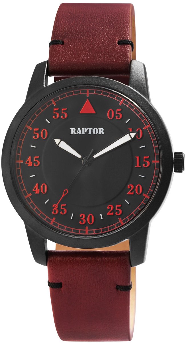 Raptor Herenhorloge van echt leer Athurio Raptor herenhorloge "Athurio" met echte leren band