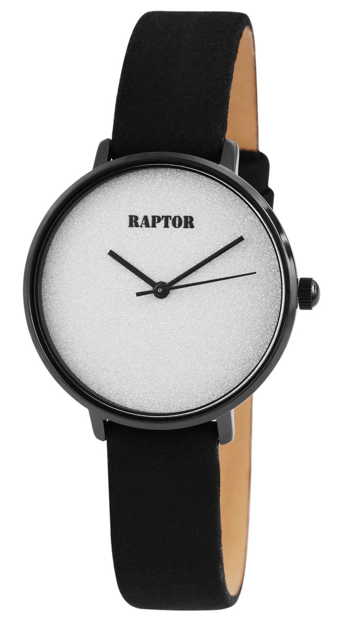 Raptor dameshorloge van echt leer Sookie Raptor dameshorloge "Sookie" met echte leren band