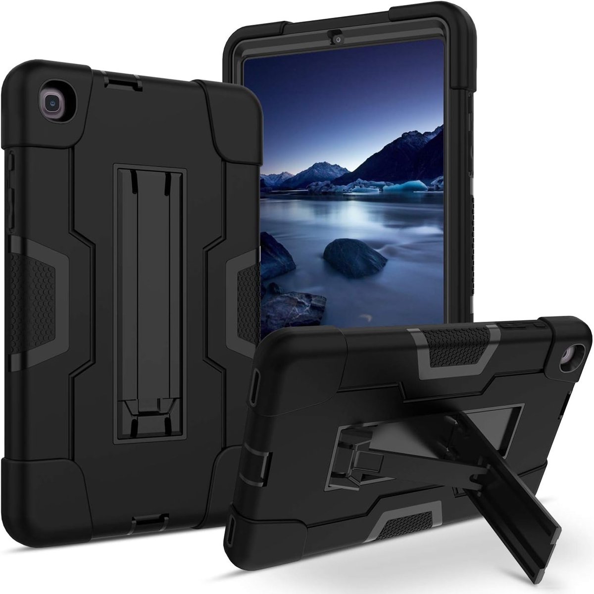 Tablethoes geschikt voor Samsung Galaxy Tab A 8.4 inch (2020) – Zwart – Met standaard