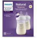 Emballage de biberon Philips Avent Natural Response avec deux biberons, 260ml.