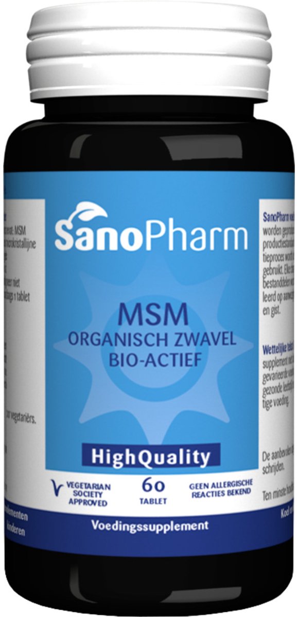 Bol.com SanoPharm MSM 60 Tabletten aanbieding