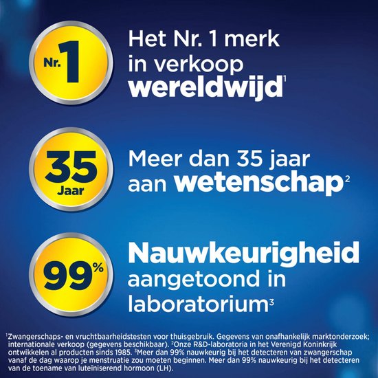 3x Clearblue Ovulatietest Digitaal Geavanceerd 10 stuks