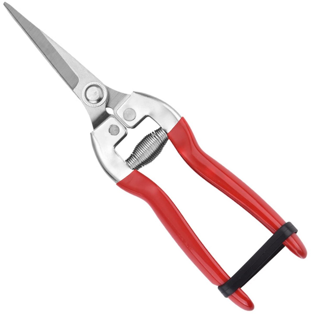 Professionele Tuinschaar Rood – Secateurs voor Pruning, Bloemen en Takken, Roestvrij Staal, Ergonomisch en Veilig
