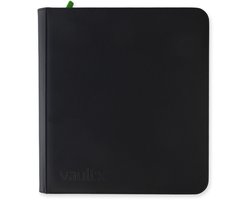 Vault X 12-Pocket Exo-Tec® Zip Binder XL - Verzamelmap - 624 Kaarten/Zwart