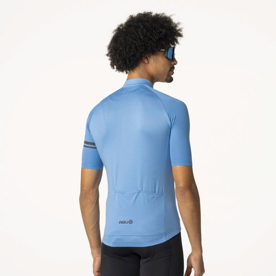 AGU Essential Fietsshirt Heren - Korte Mouwen - Tranquil Blue - Maat L van AGU — afbeelding 4