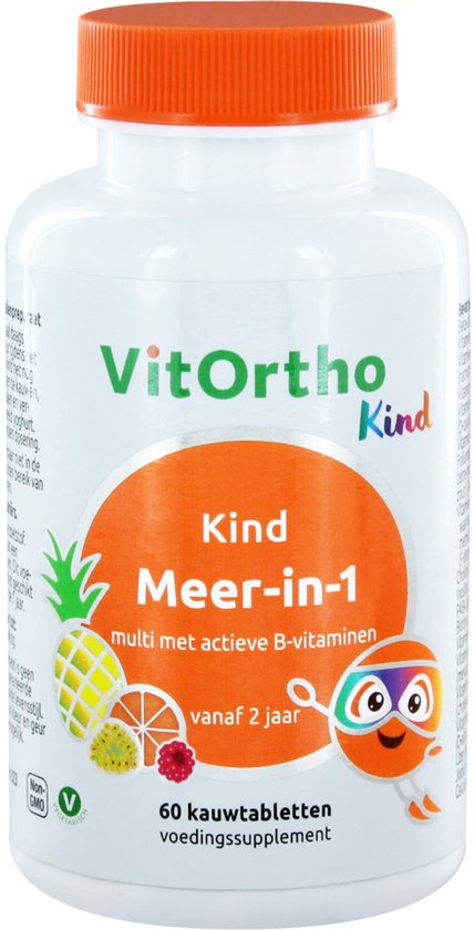 VitOrtho Meer in 1 Kind (60 kauwtabs)