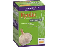 Mannavital Kyolic + co-enzym Q10 60 Capsules