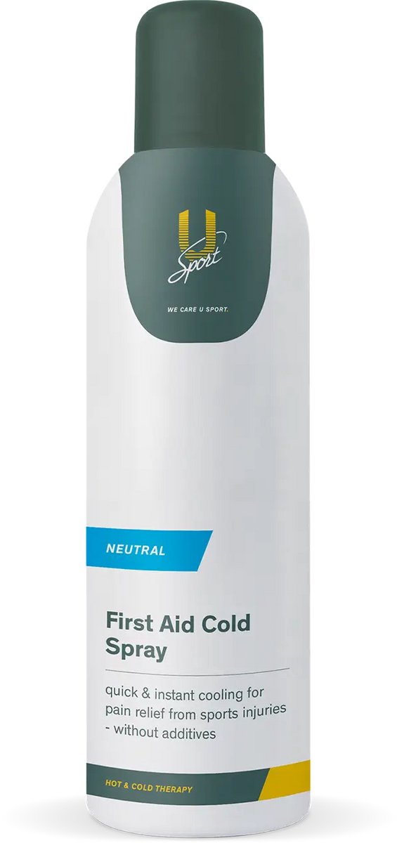 U-Sport First Aid Cold Spray - 200 ml - Directe Pijnverlichting & Koeling - Bij Acute Blessures - Medisch Hulpmiddel