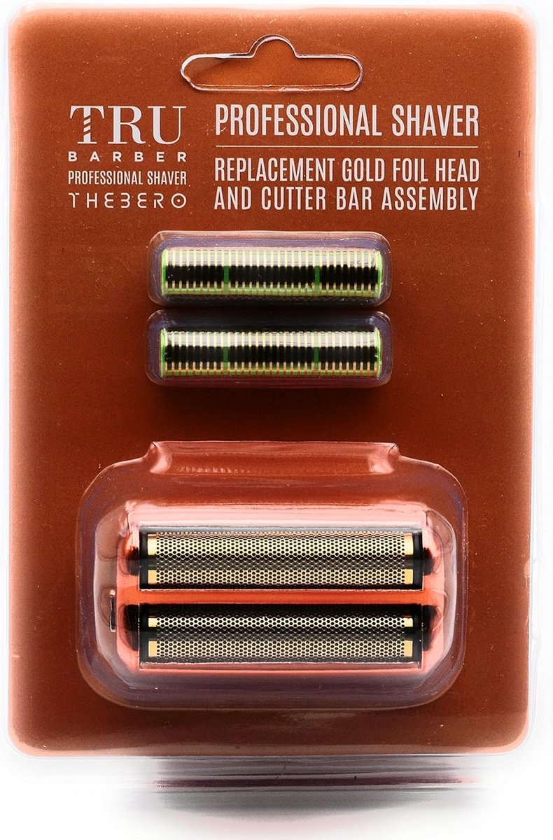 Professionele Scheermes Folie en Trimmer Set voor Baard en Hoofd