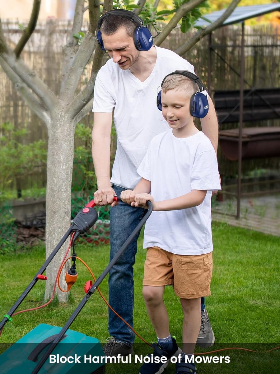 Gehoorbescherming voor Volwassenen en Kinderen - Comfortabel en Verstelbaar Zwart – foto 6