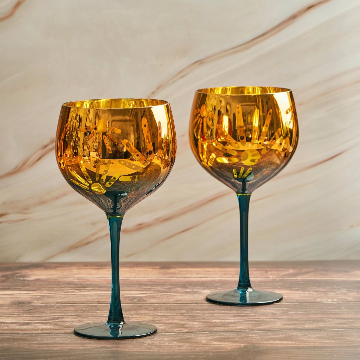 Drh Collection - Fiesta Gin glazen - Set van 2 - 70cl