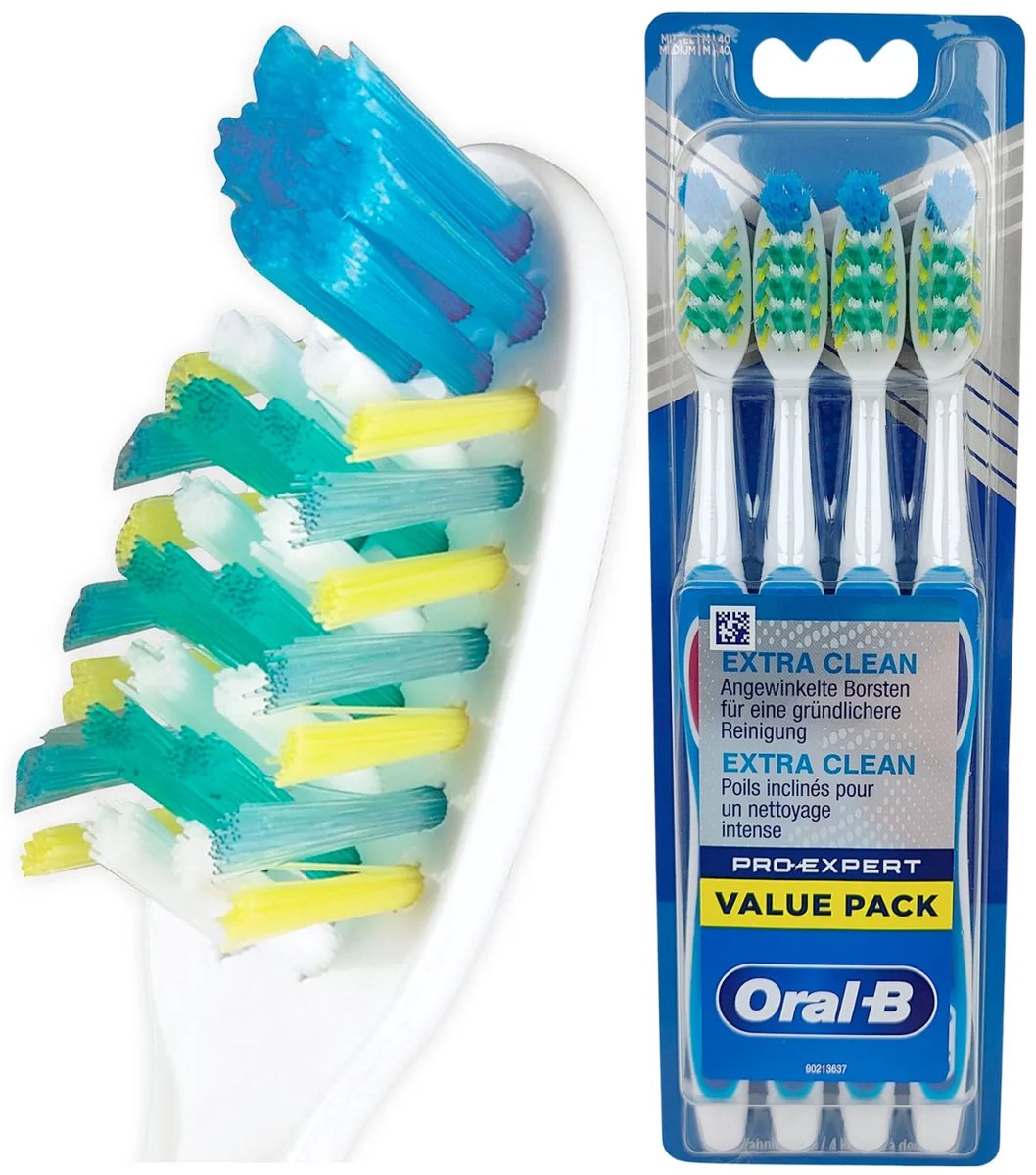 Oral-B Tandenborstels 4 stuks Pro-Expert Extra Clean Medium