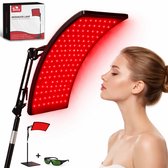 Boncy® Geavanceerde Infraroodlamp - Red Light Therapy voor Spieren & Gewrichten - Huidverjongingsapparaat en Ontspanning - Rood Licht Therapie - Infrarood Lamp Infraroodtherapie - Lichttherapie