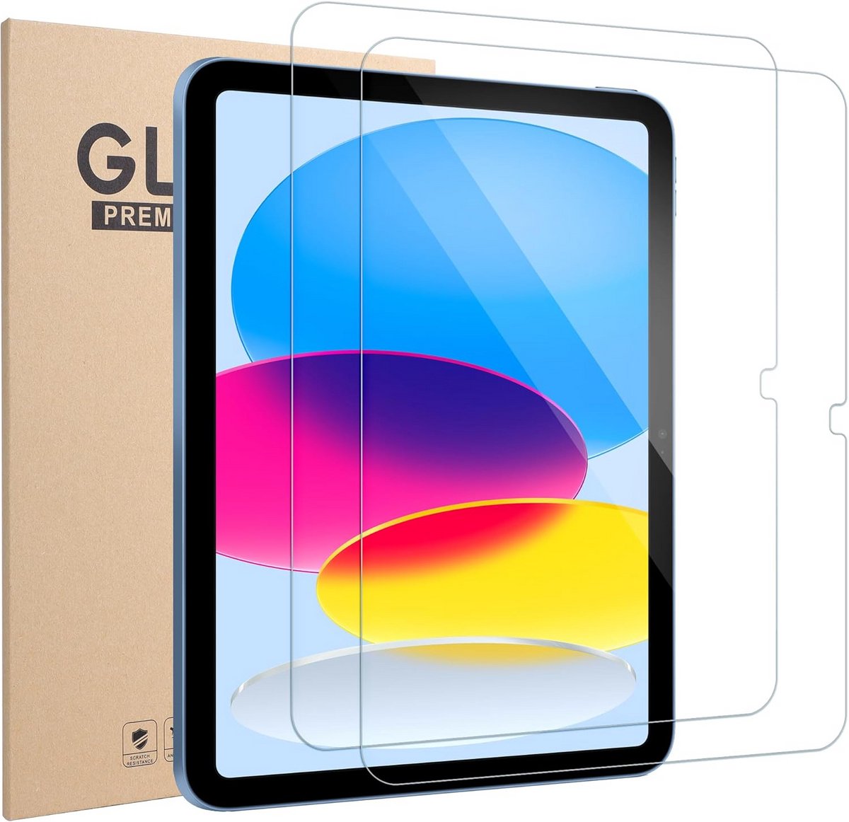 2-Pack Screenprotector voor iPad 11 en 10e Generatie - HD Helder en Anticrash
