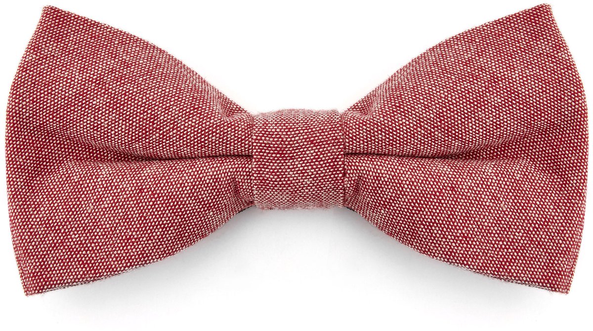 Roze Katoenen Vlinderdas