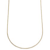 Essentials | 2,5 mm Goudkleurige Ketting met Bolletjes Schakels