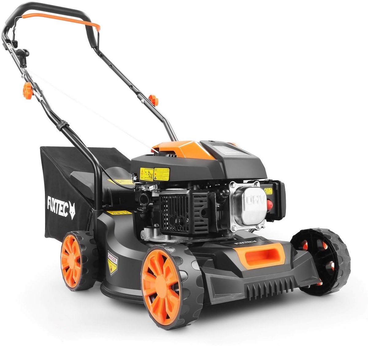Bol.com FUXTEC Benzine Grasmaaier FX-RM4180 - 1,8pk / 1,3kW - Slechts 18kg - 40cm Maaibreedte - 3-traps Maaihoogteverstelling - ... aanbieding