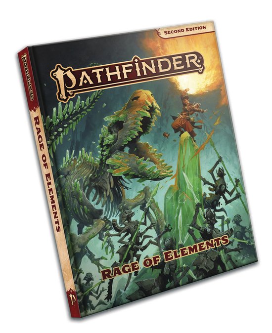 Pathfinder RPG Rage of Elements (P2) - cover