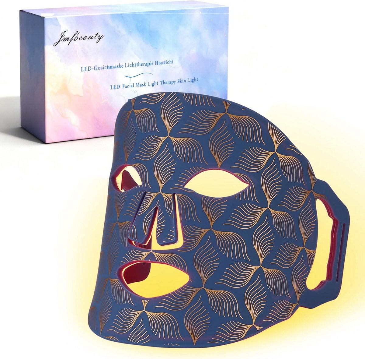 Opvouwbaar LED Gezichtsmasker voor Huidverzorging en Verjonging
