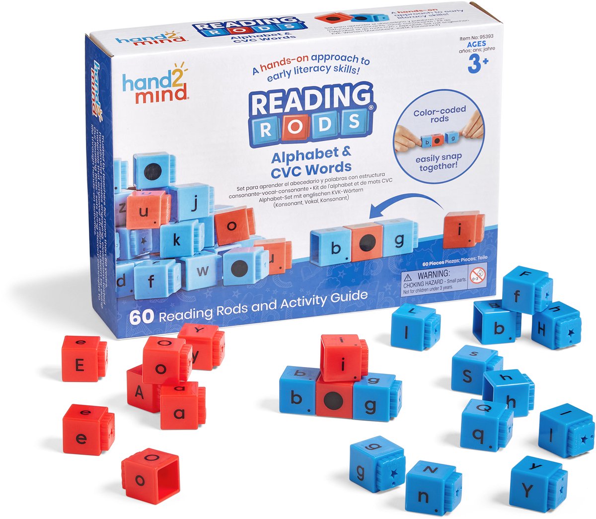 Learning Resources Alfabet- en woordstaven - 3+