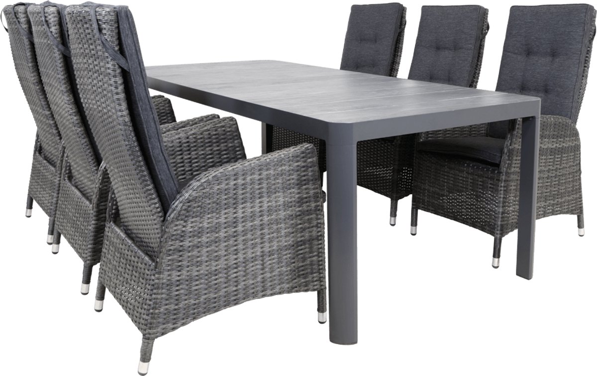 Lesli Living Table de jardin d'extérieur Castilla 2.0 220x100cm