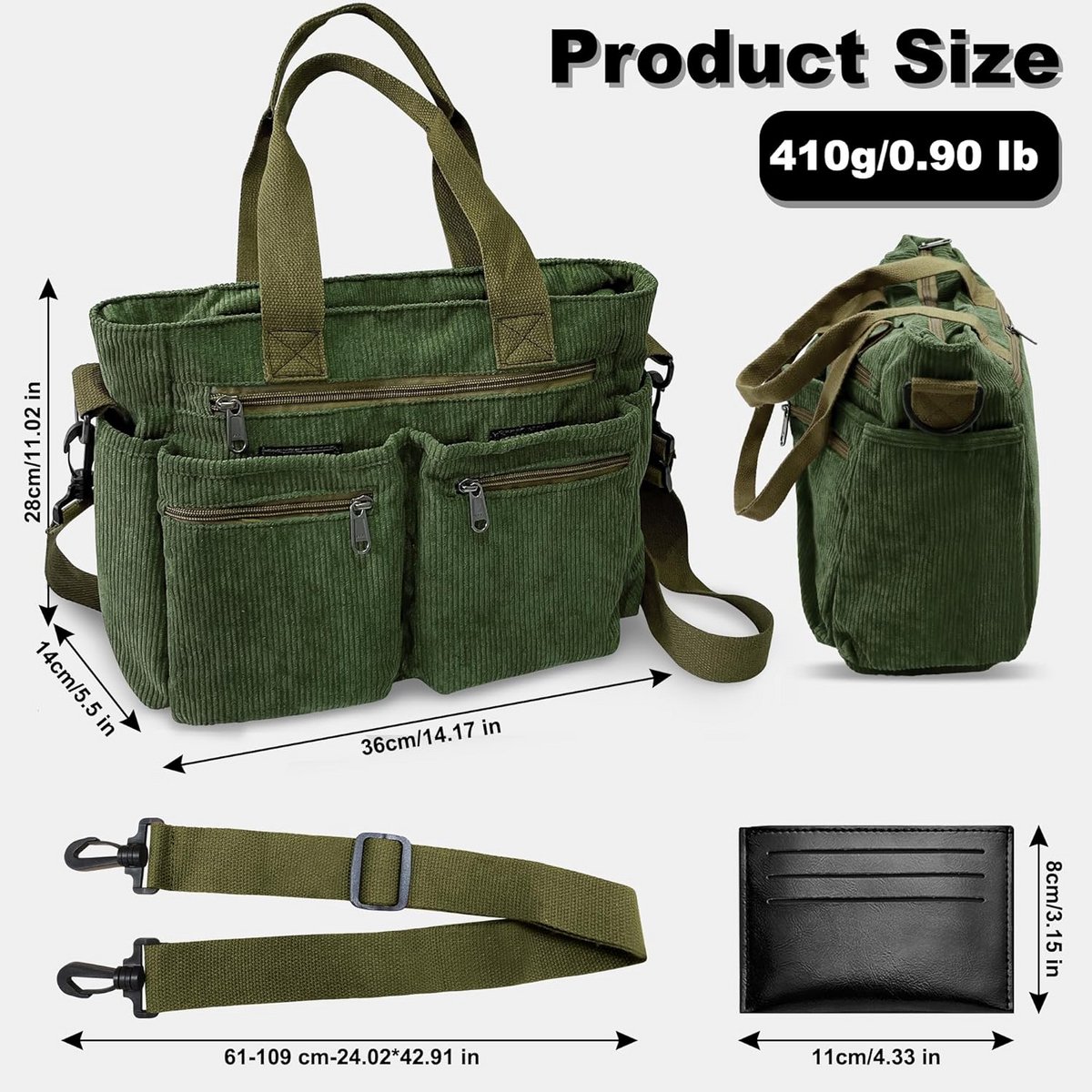 Dames Schoudertas van Fluweel - Middelgrote Shopper Tas met Rits
