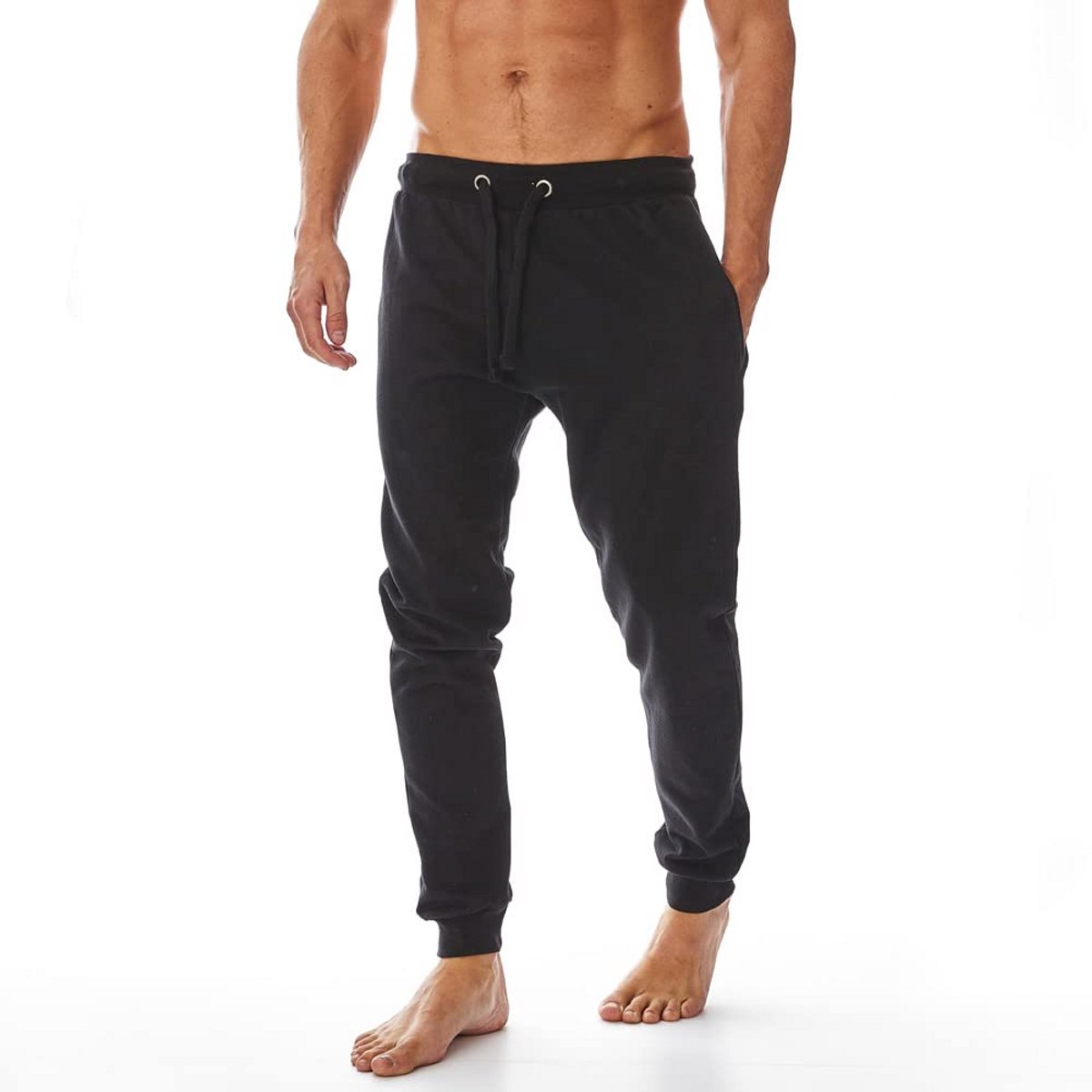 Comfortabele Heren Joggingbroek van Gerecycled Katoen met Anti-Pill Fleece
