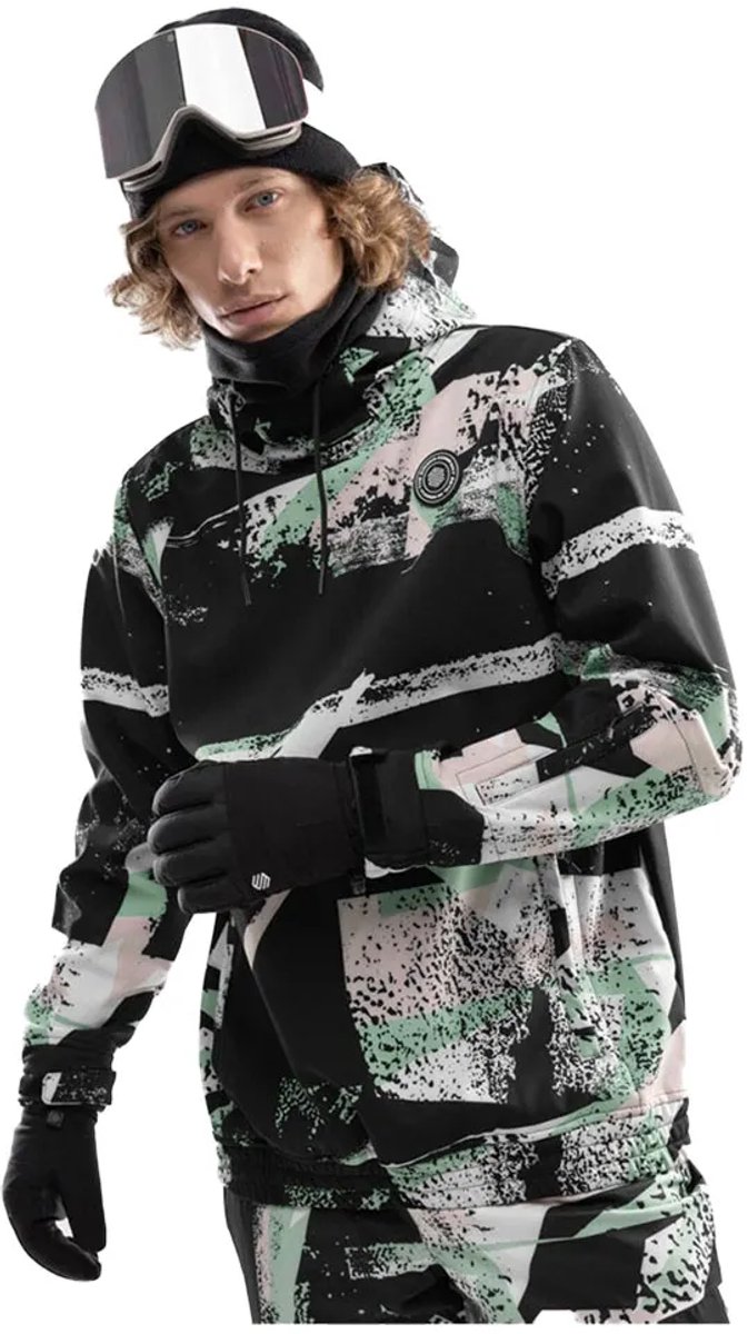 Siroko W1 Crest Jas Zwart XL