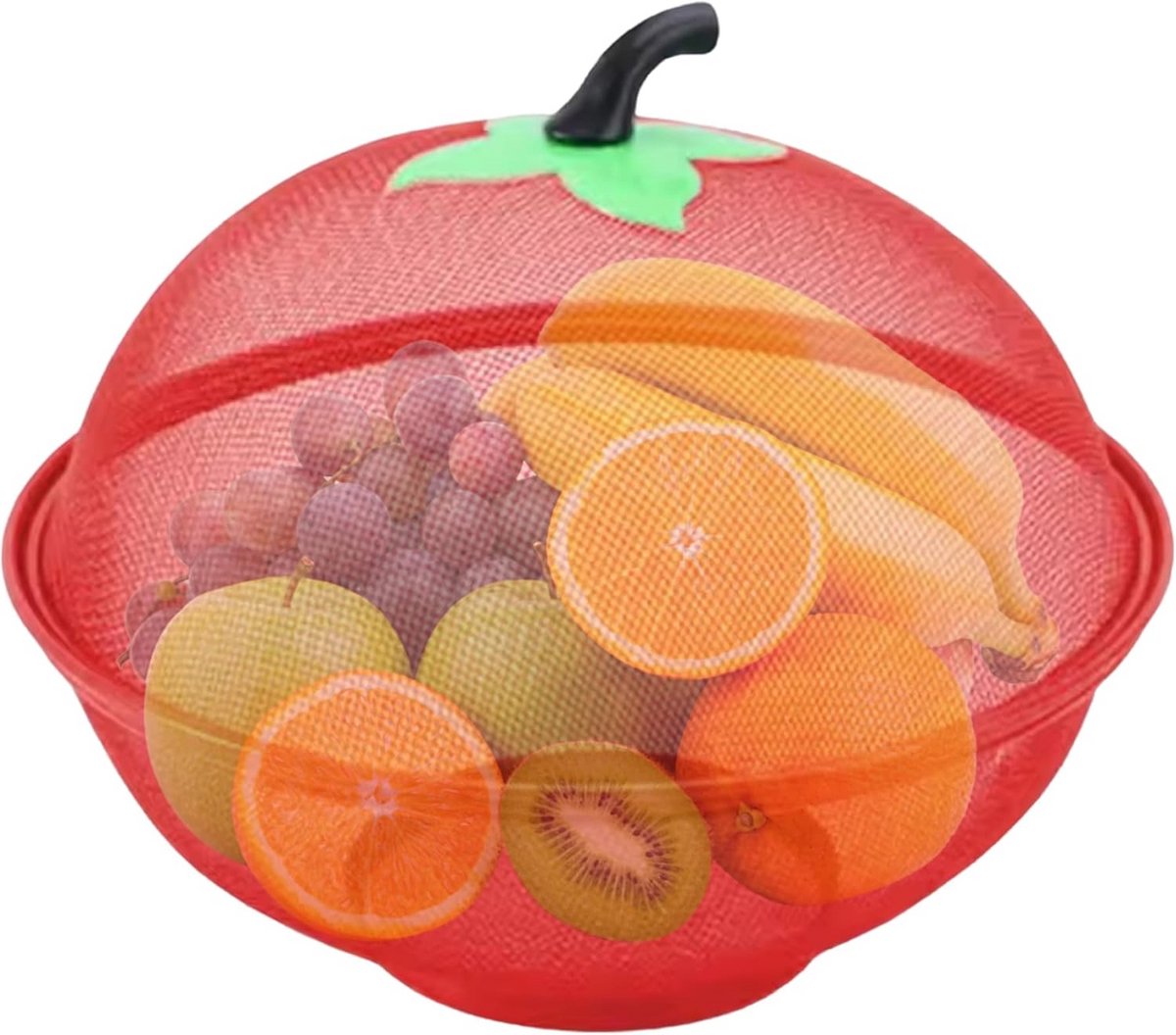 Metalen Fruitmand met Deksel voor Aanrecht - Ventilatie en Versheid