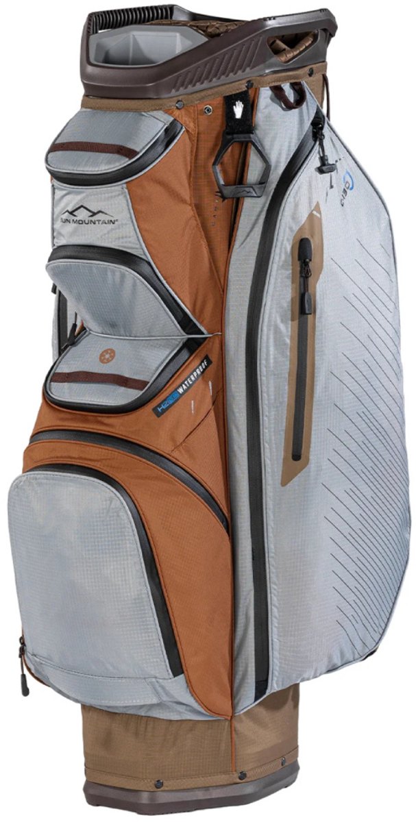 Sun Mountain C130 H2NO Waterproof Cartbag - Bruin Grijs van Merkloos — afbeelding 3