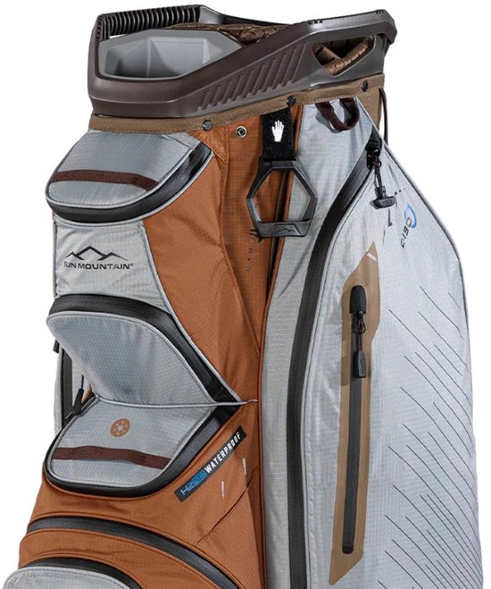 Sun Mountain C130 H2NO Waterproof Cartbag - Bruin Grijs van Merkloos — afbeelding 5