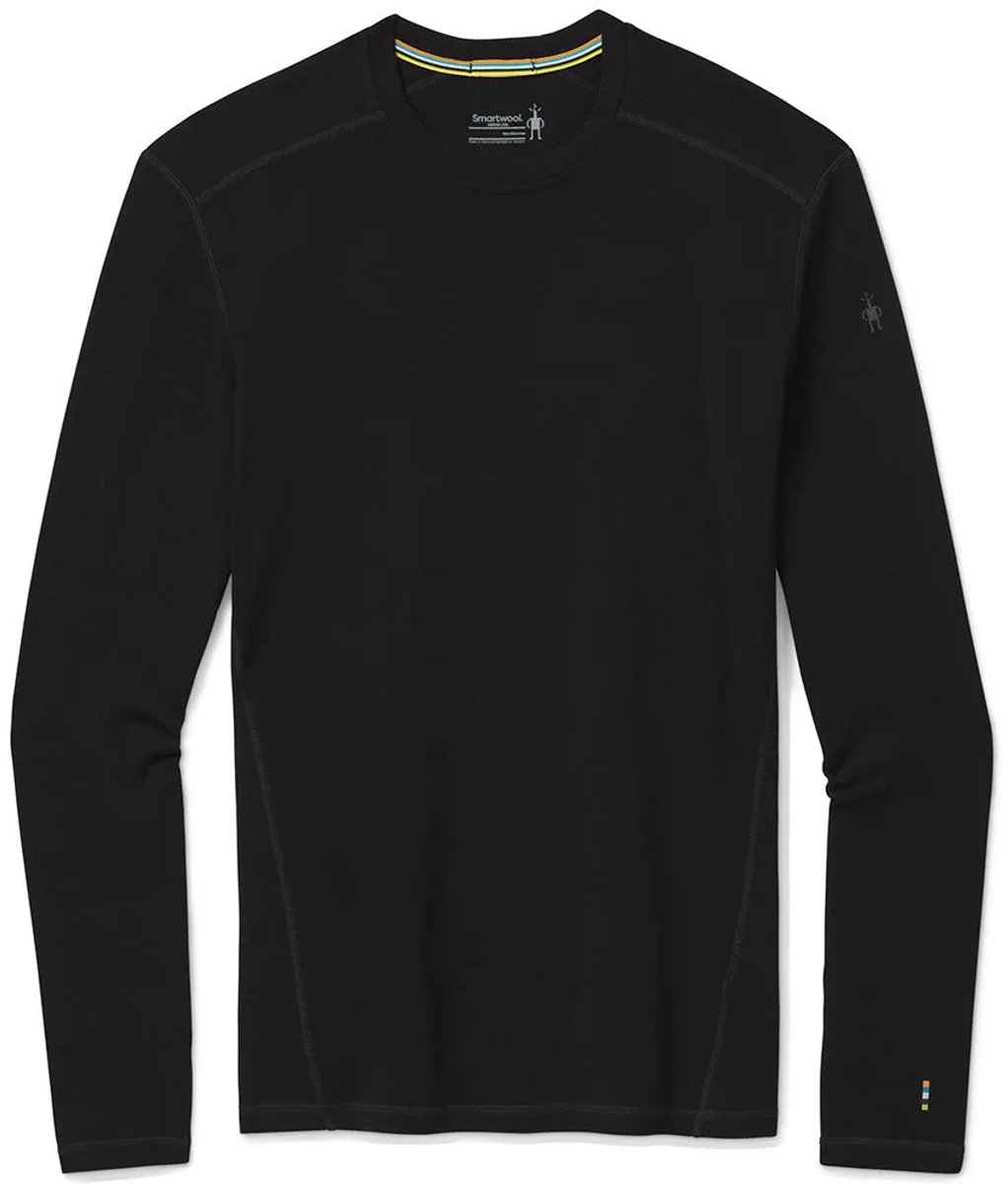 Smartwool Classic Thermal Merino Base Layer Crew V Zwart
