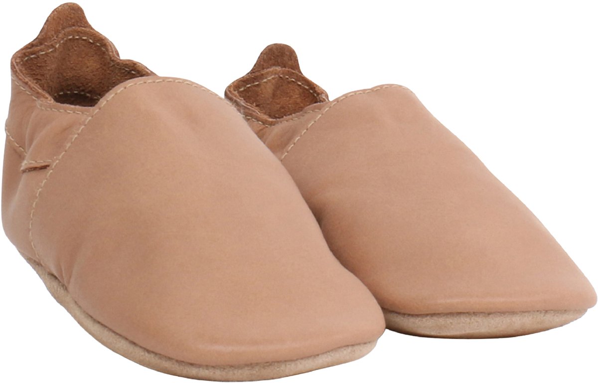 Bobux babyslofjes classic caramel - Brown - Maat 21