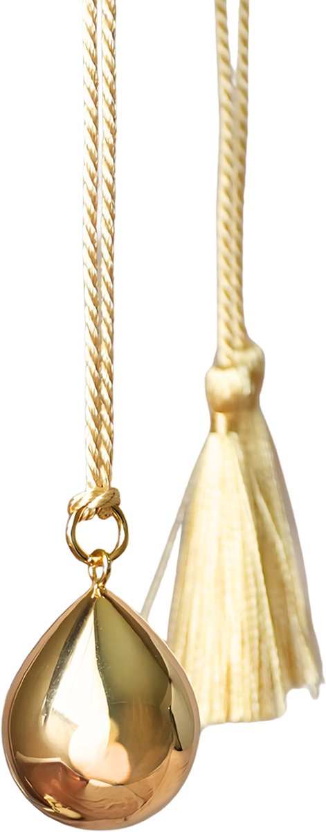 Bola Zwangerschapshanger Incl. Koord - Satin Drop - Goud