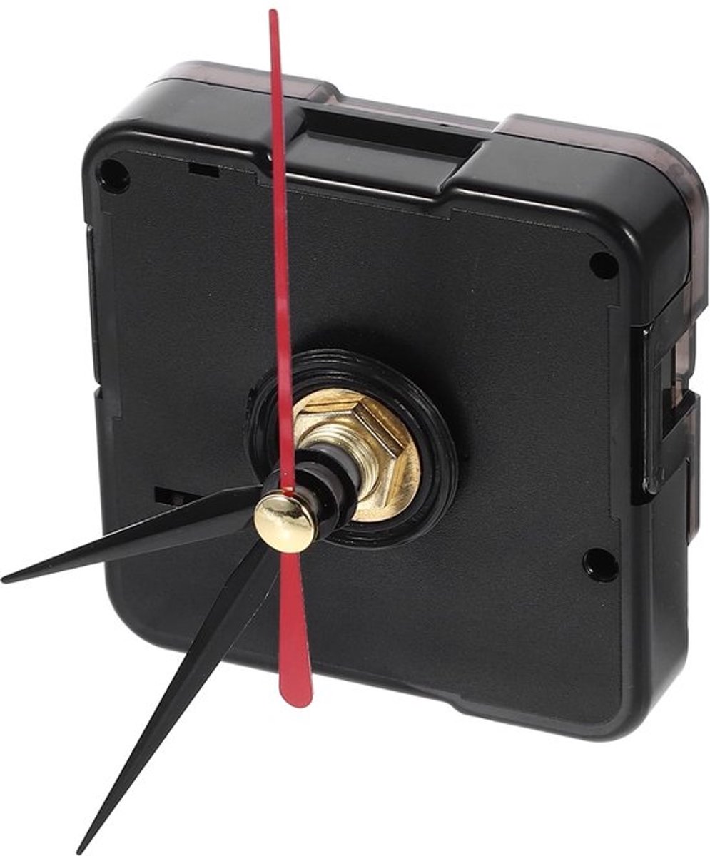 KARZO - Tafelklok 1 set tafelklok geruisloze horlogeonderdelen bouwsets voor uurwerken quartz uurwerk reserveonderdelen voor DIY horloges motor zakhorloge kleine klok werk beweging plastic wandklok