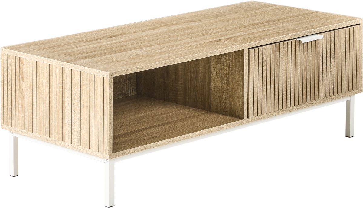 ROYALLA - Salontafel - Lichtbruin - MDF