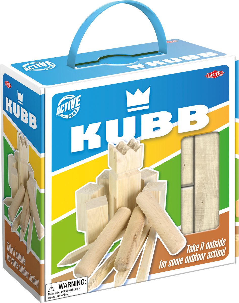 Kubb in Cardboard Box - Kubb Spel
